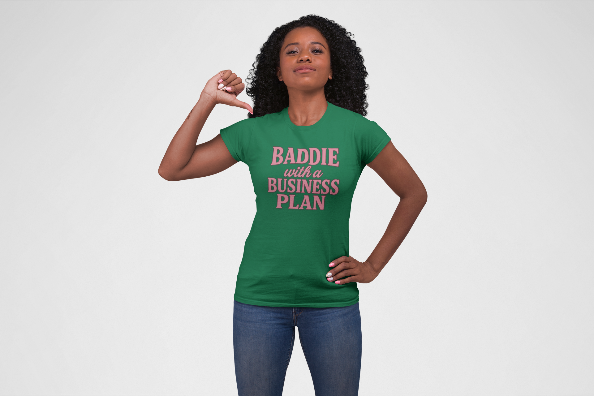 "Baddie With A Business Plan" Tee