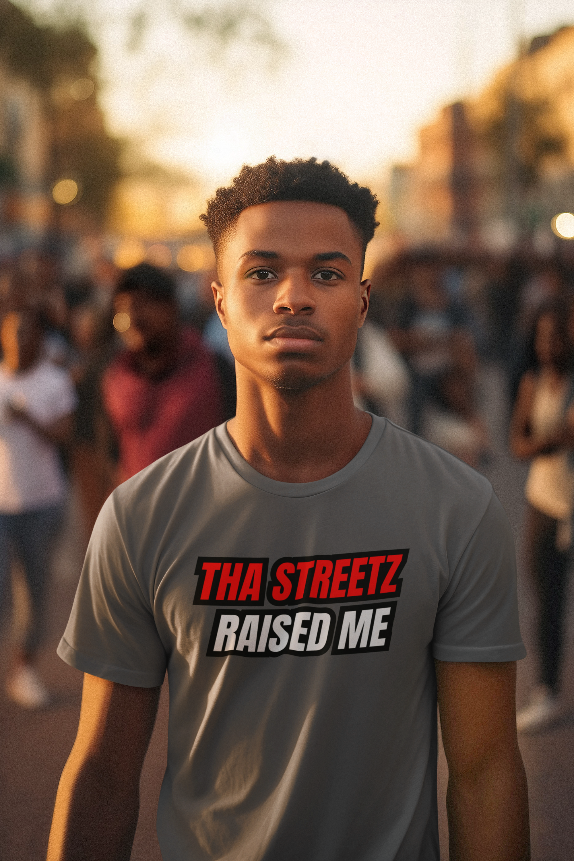 Tha Streetz Raised Me™ Tee
