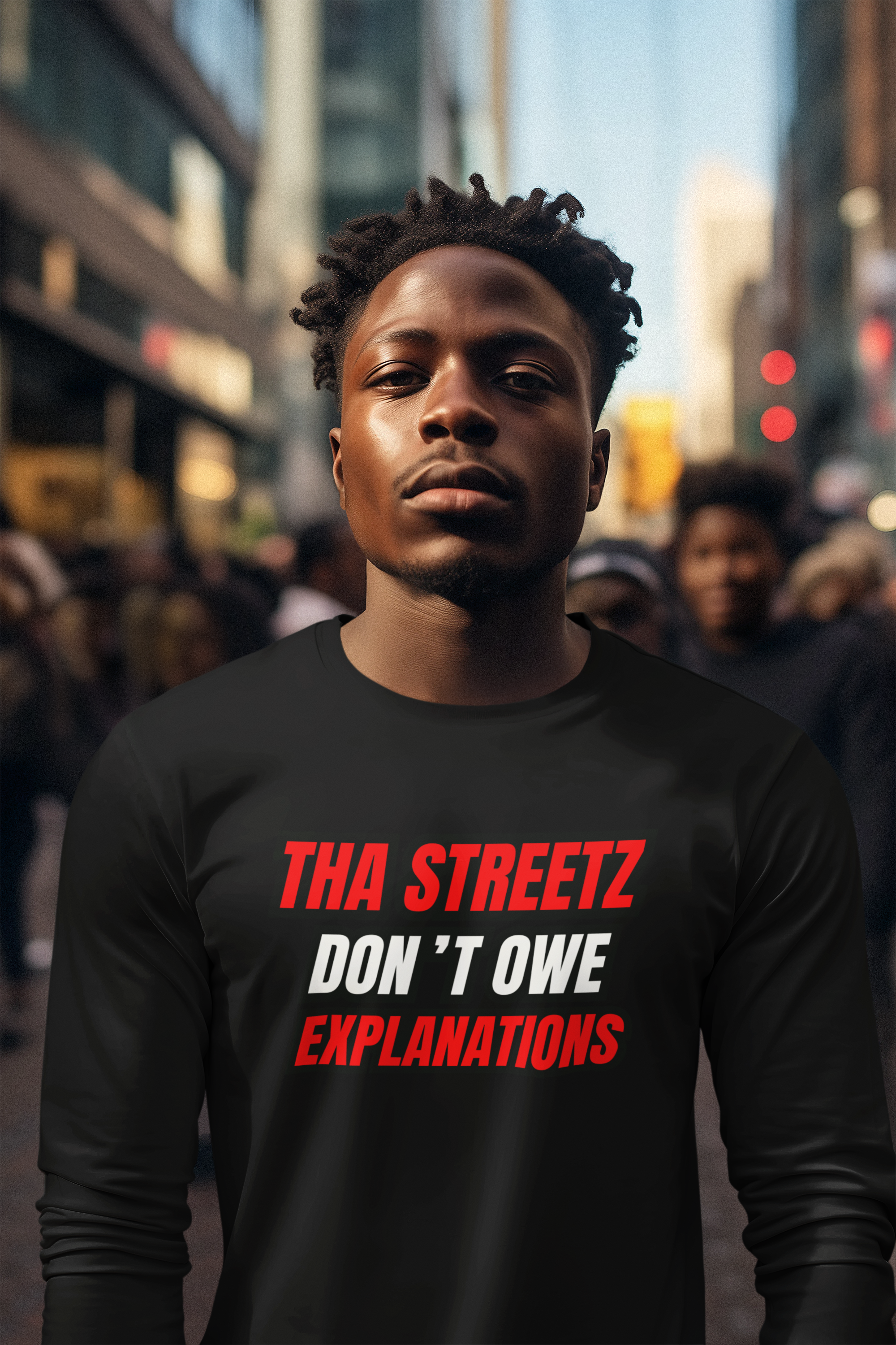 Tha Streetz Don’t Owe Explanations™ Long Sleeve Tee